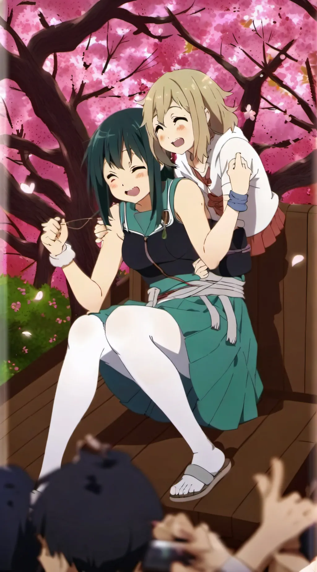 ai character: TOGA x TSUYU background