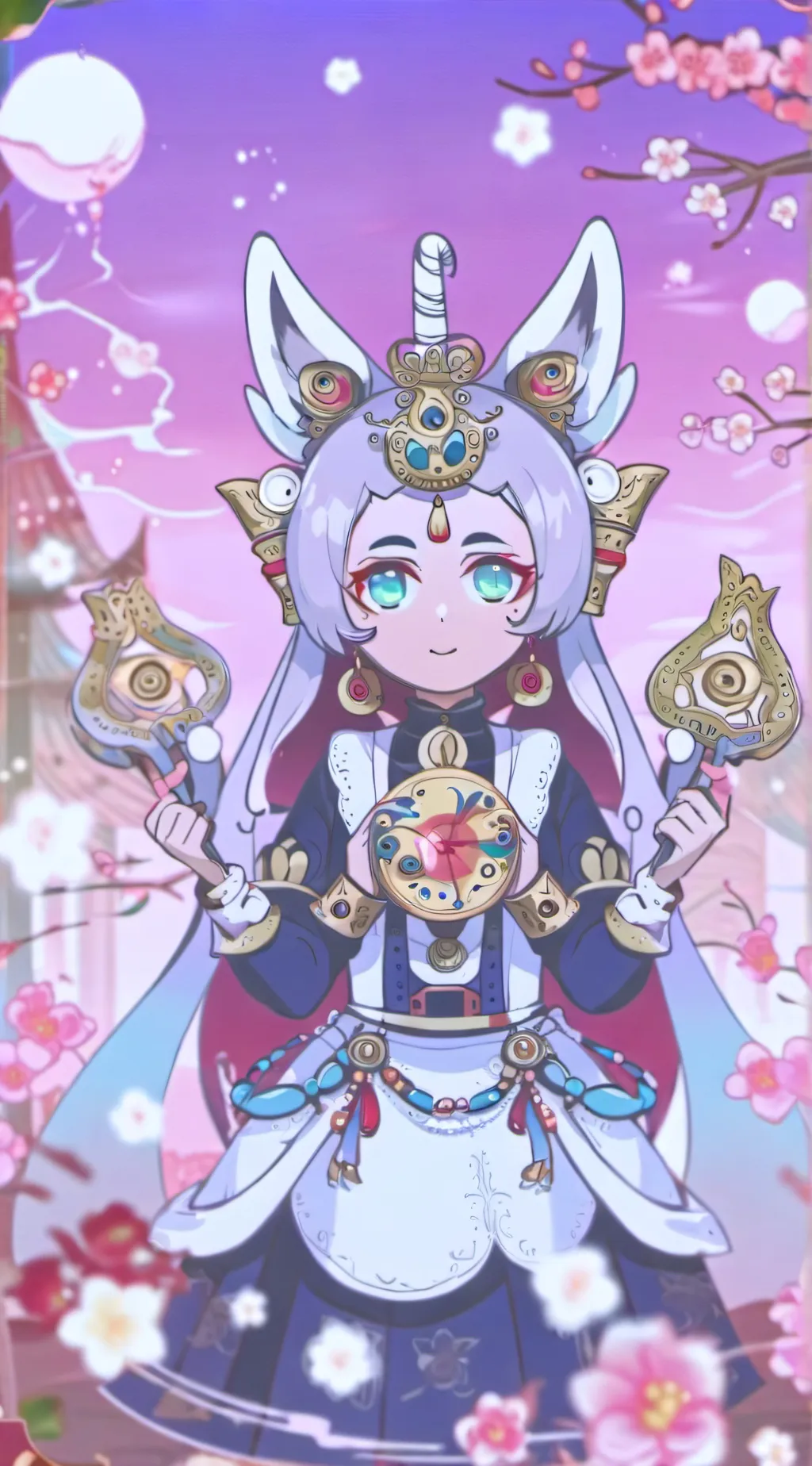 ai character: Maklok_cat background