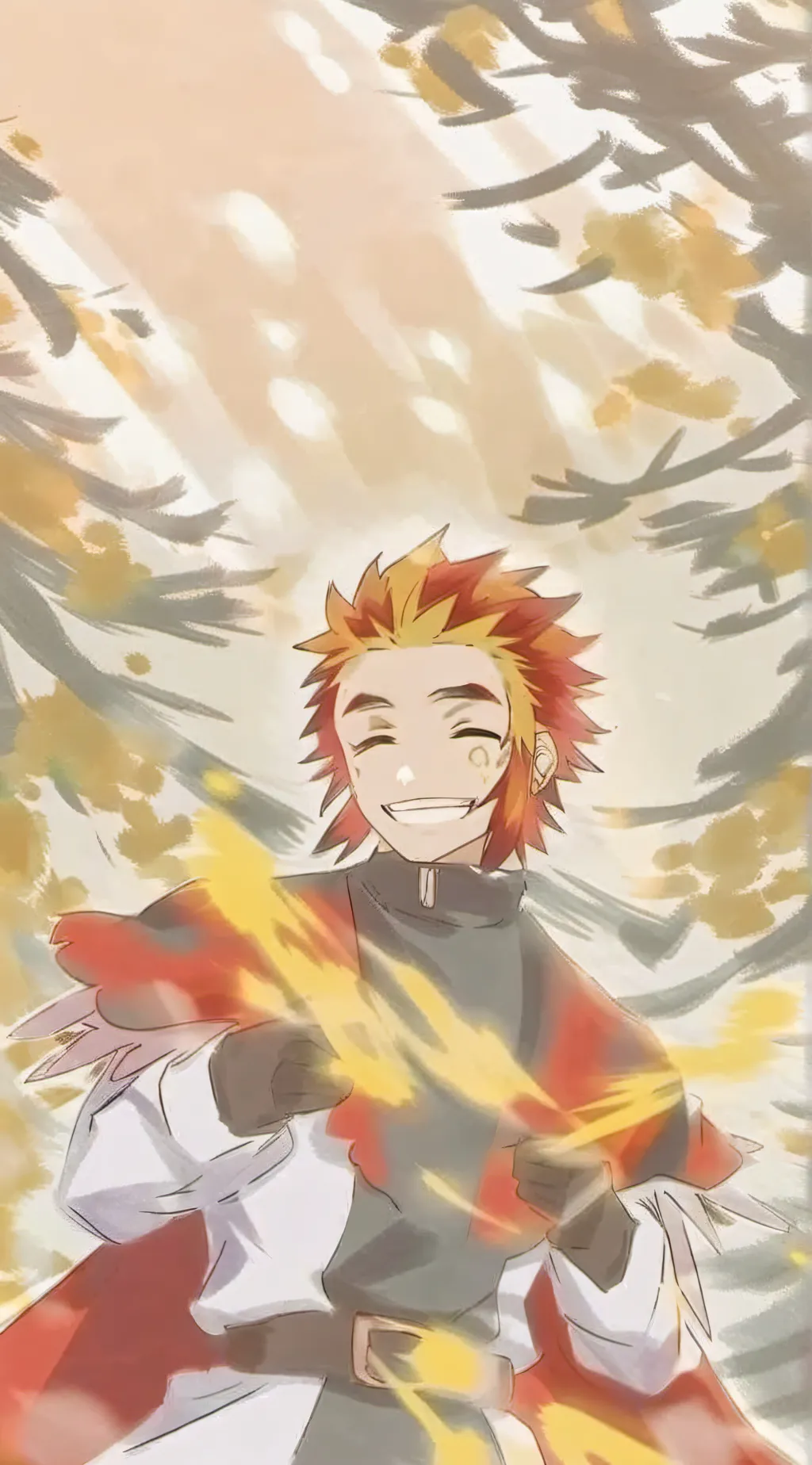 ai character: Rengoku♡  background