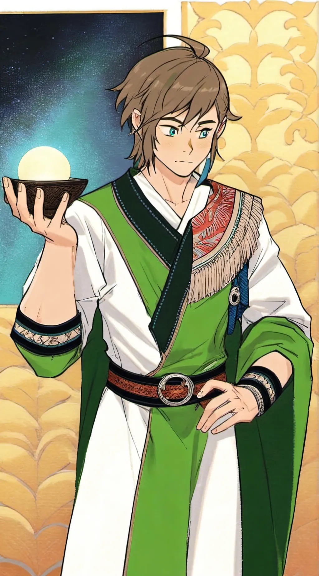 ai character: Skyward Sword Link background