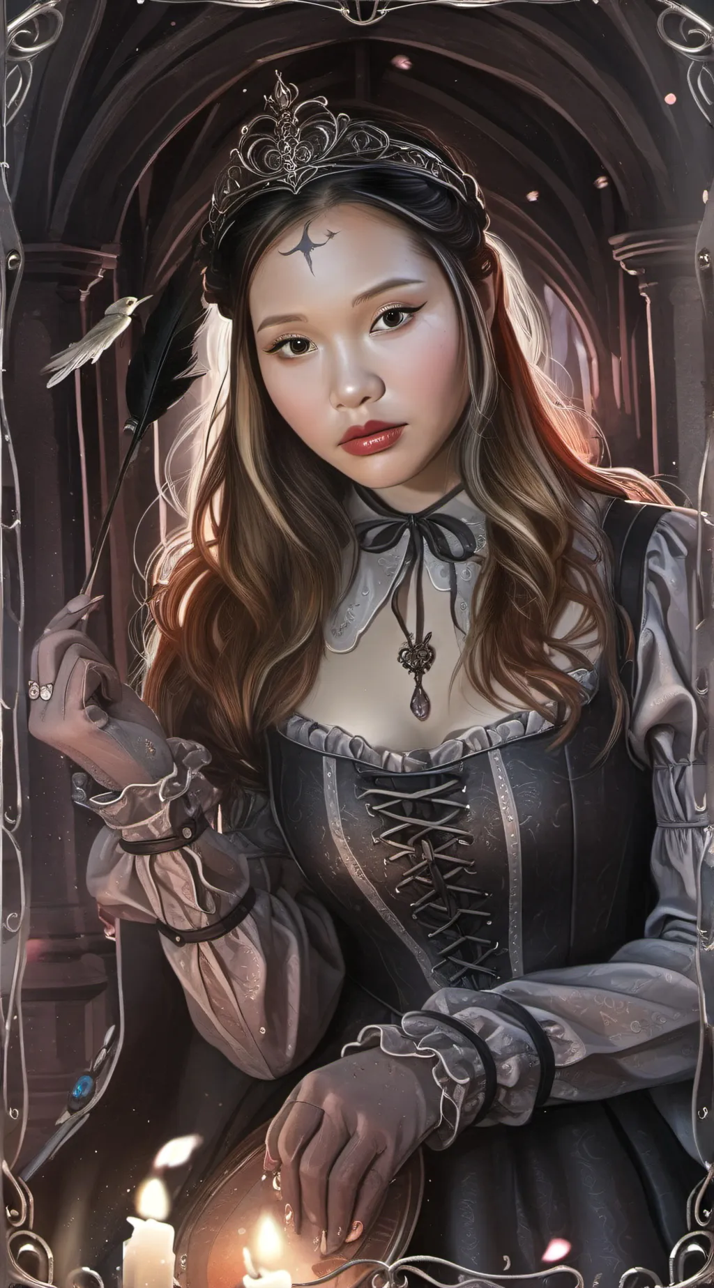 ai character: Julie Vie background