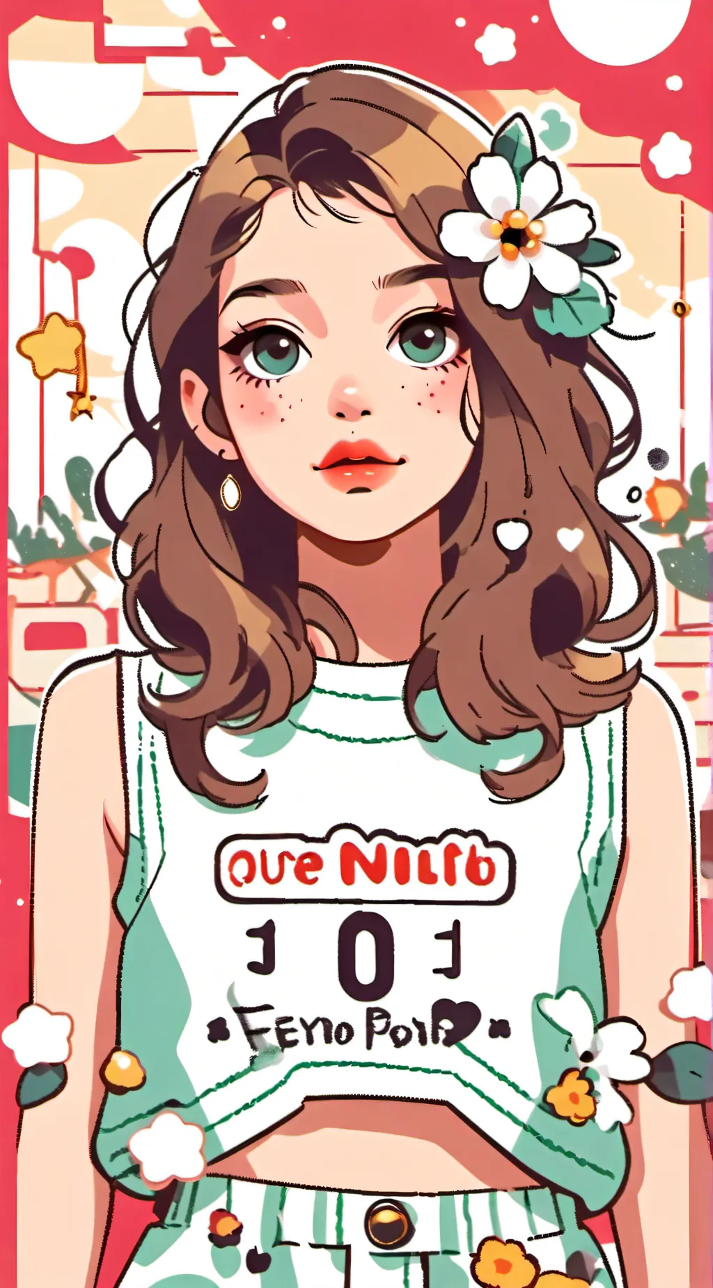 ai character: June background