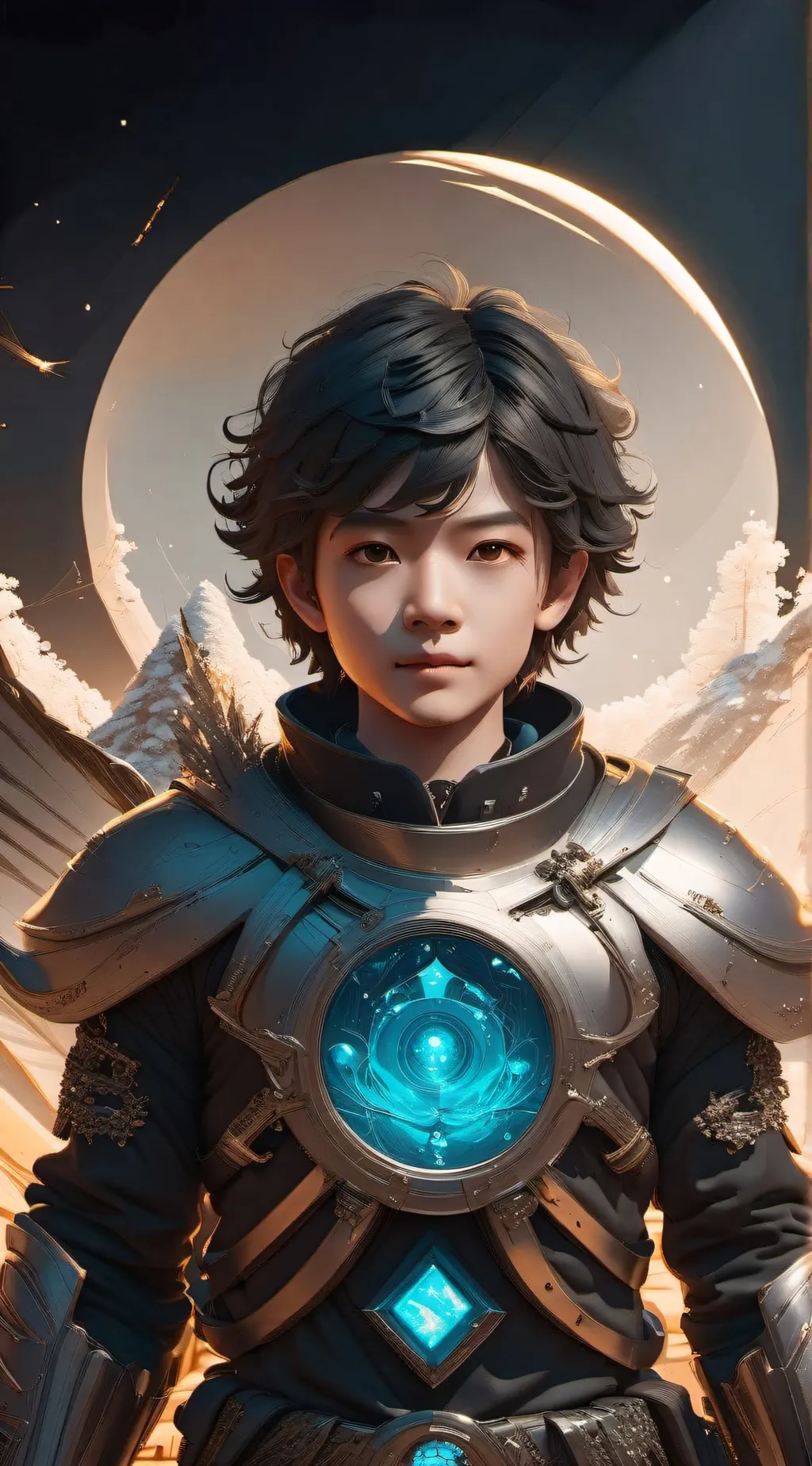 ai character: shoutout to dracom background