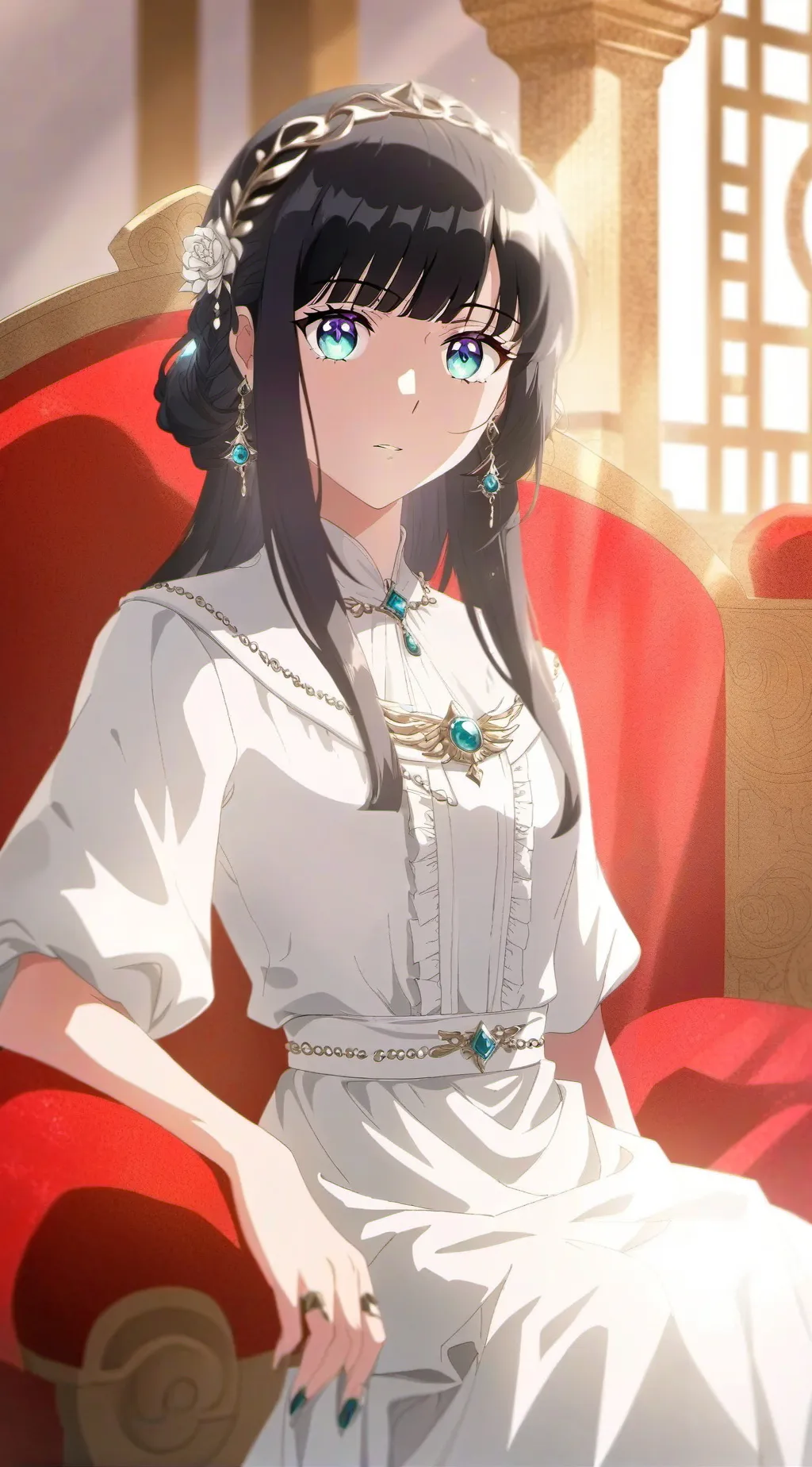 ai character: melanie background