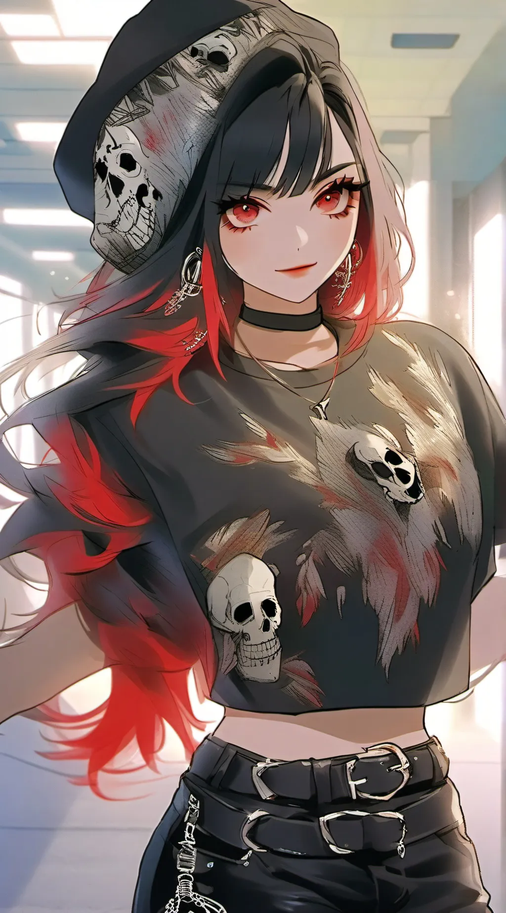 ai character: Raven background