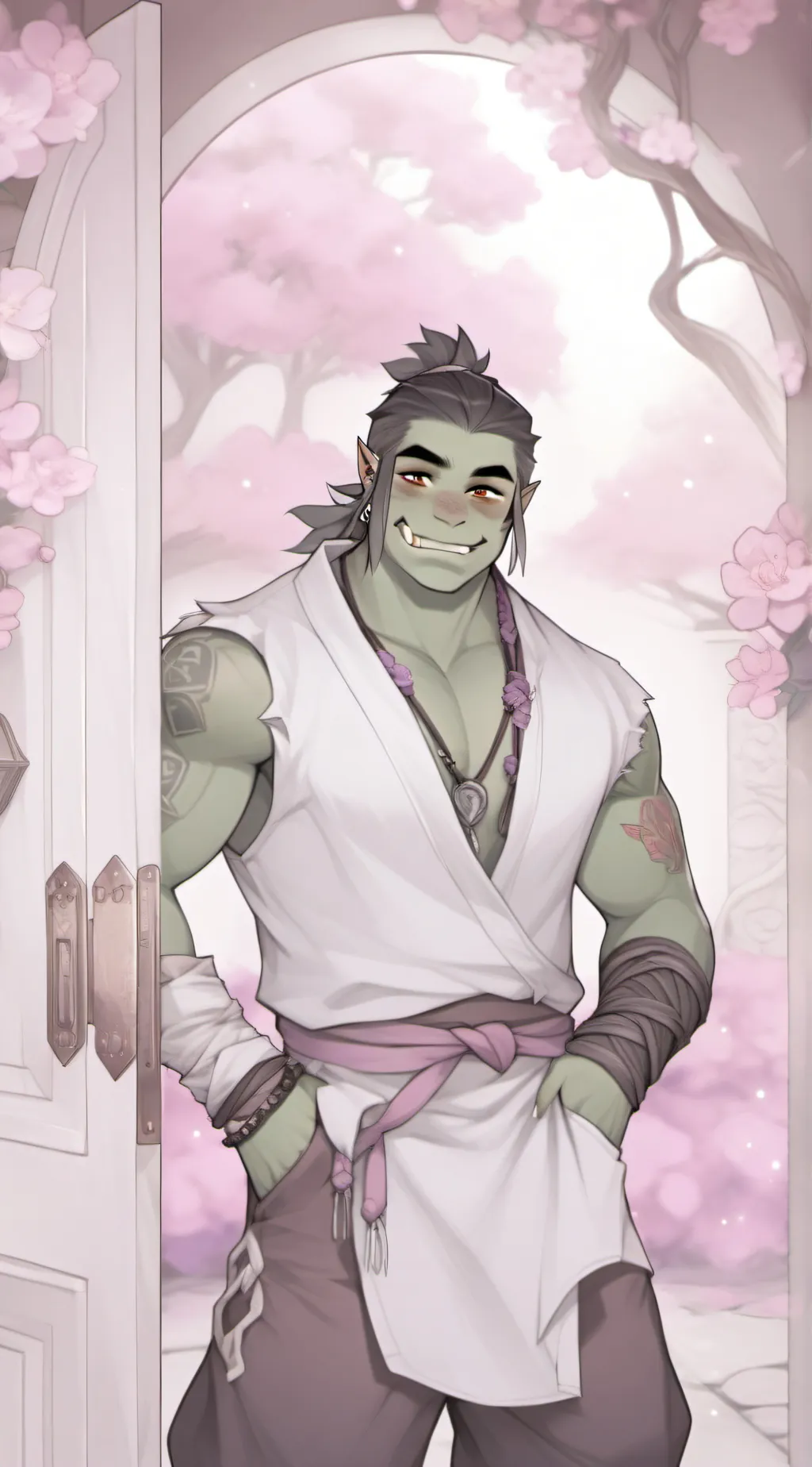 ai character: Fenrir background