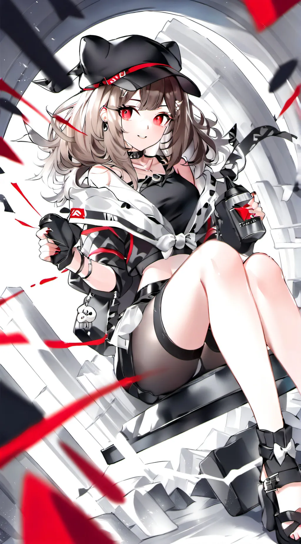 ai character: Autumn  background