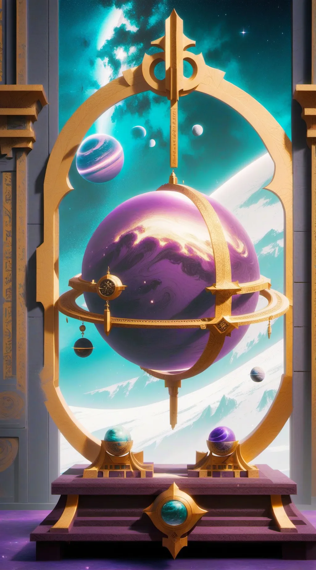 ai character: fortune tellin idk background