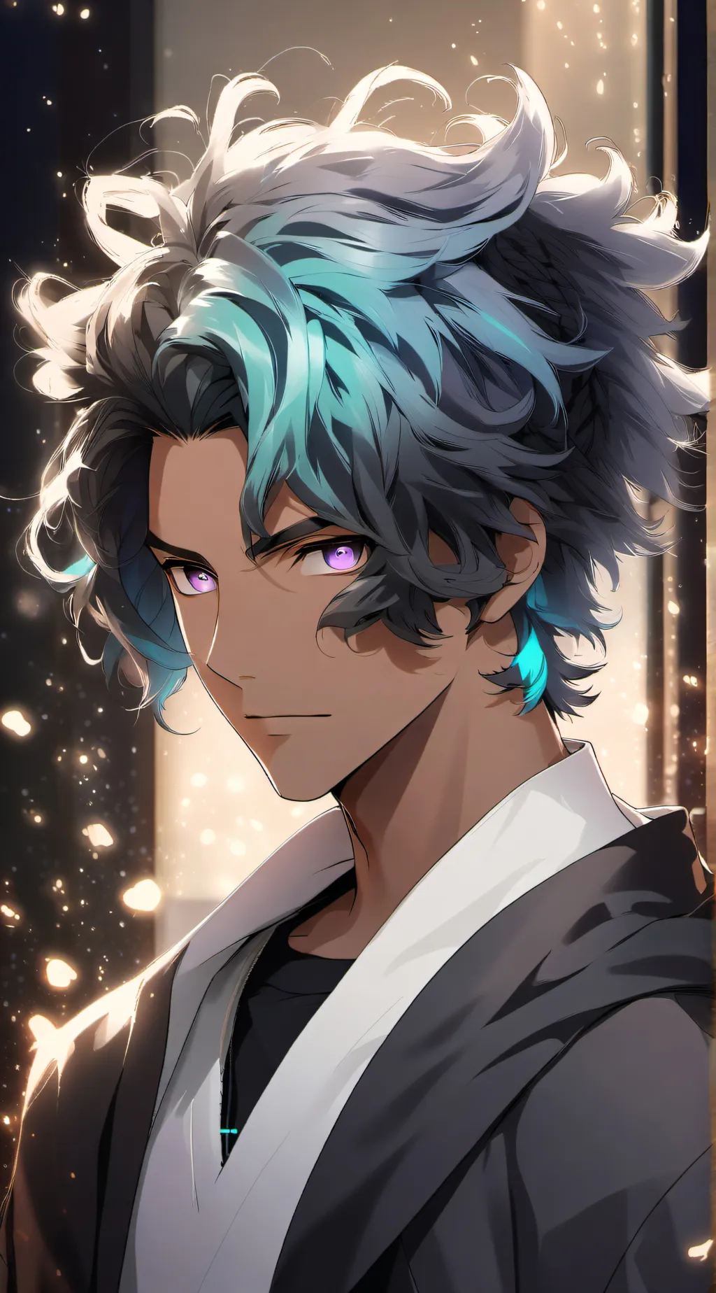 ai character: Rune background