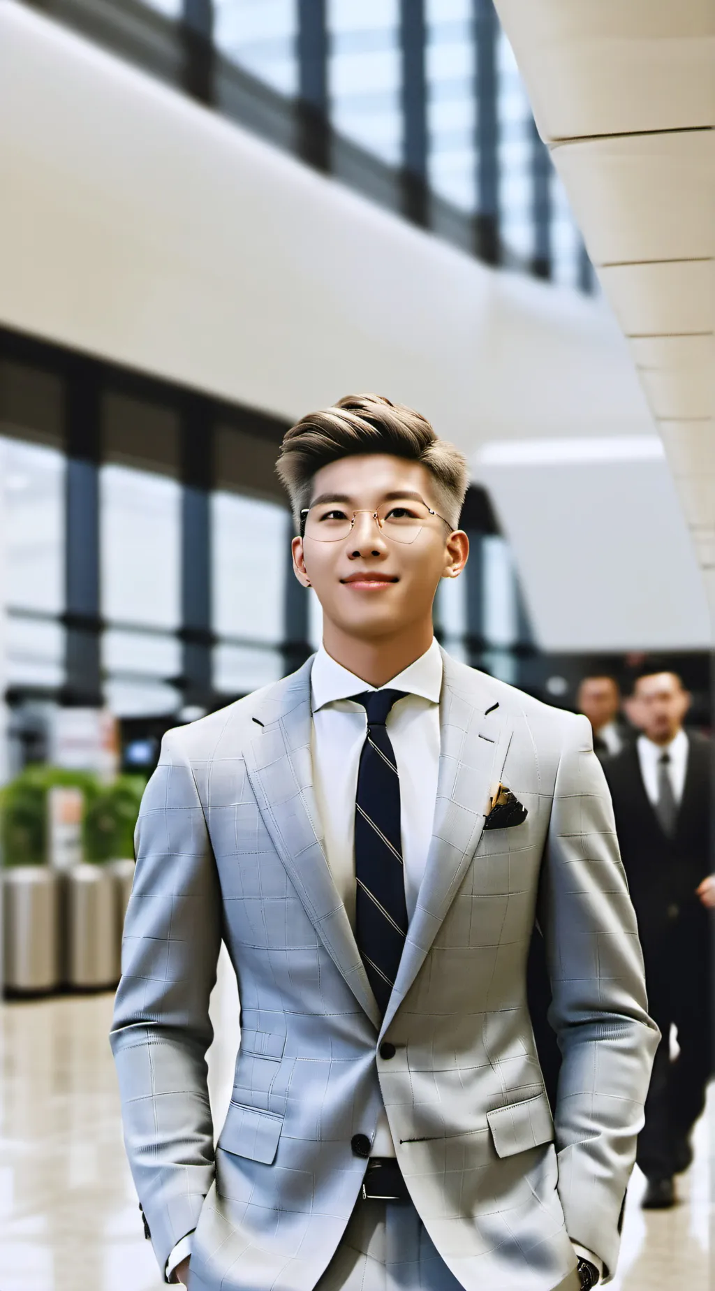 ai character: BTS background