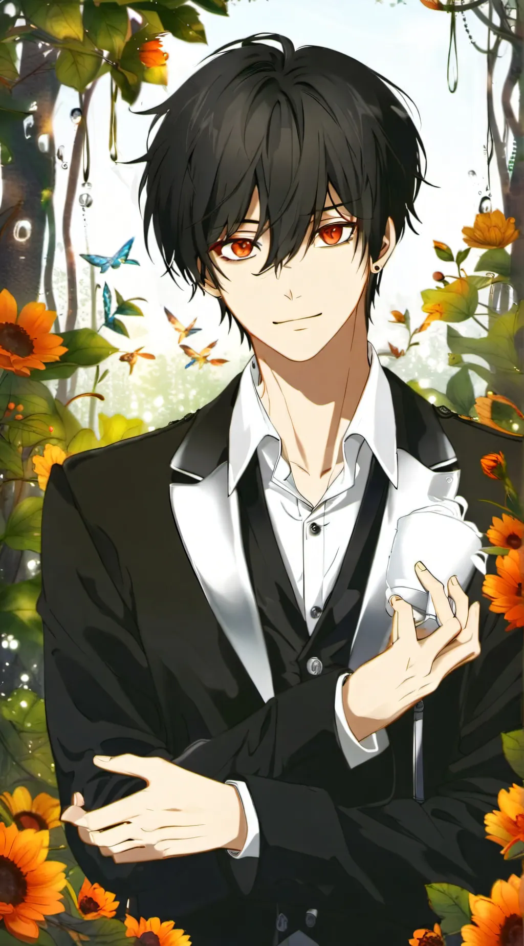 ai character: Ur friend :) ඩා background