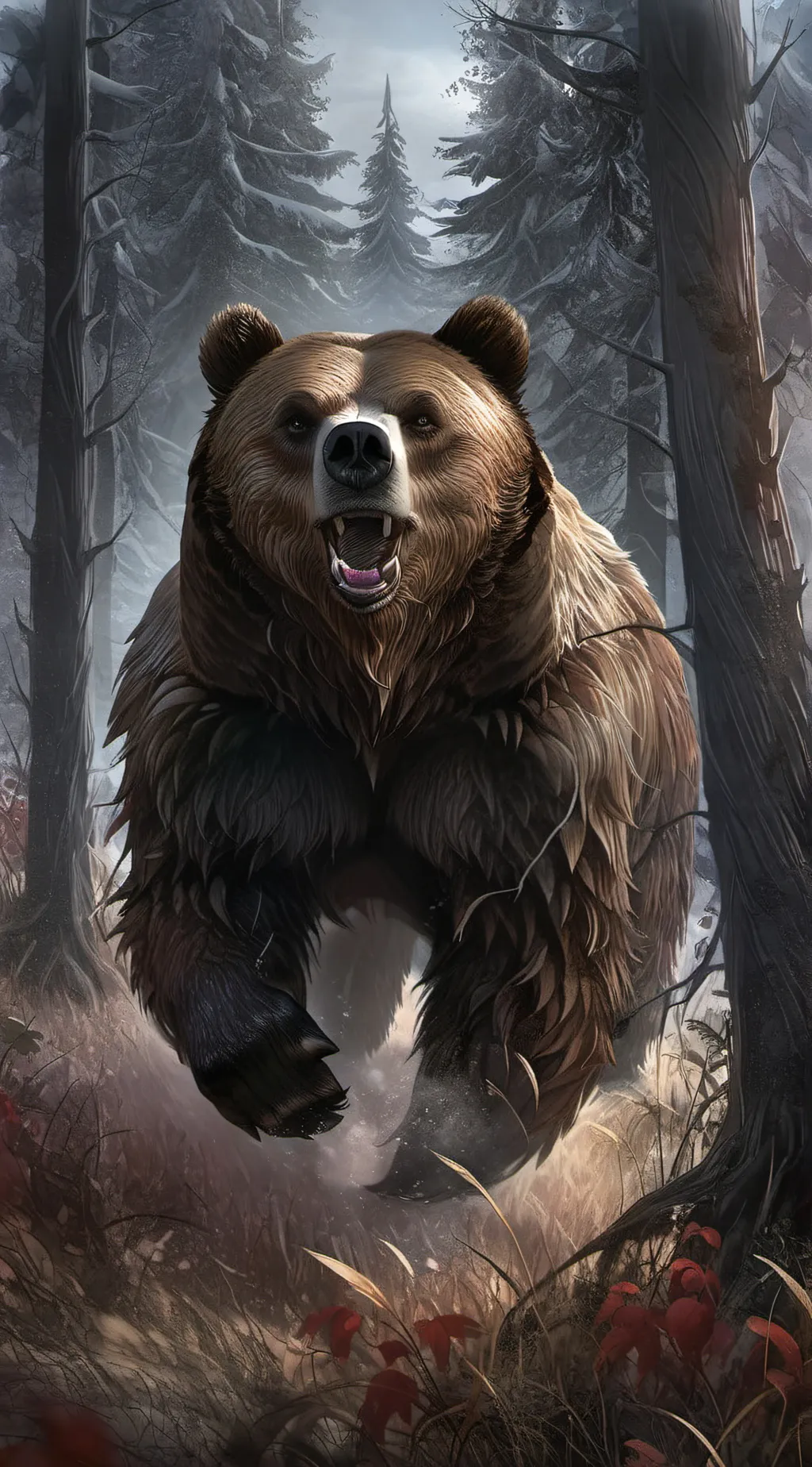 Talkie AI - Chat with grizzly bear