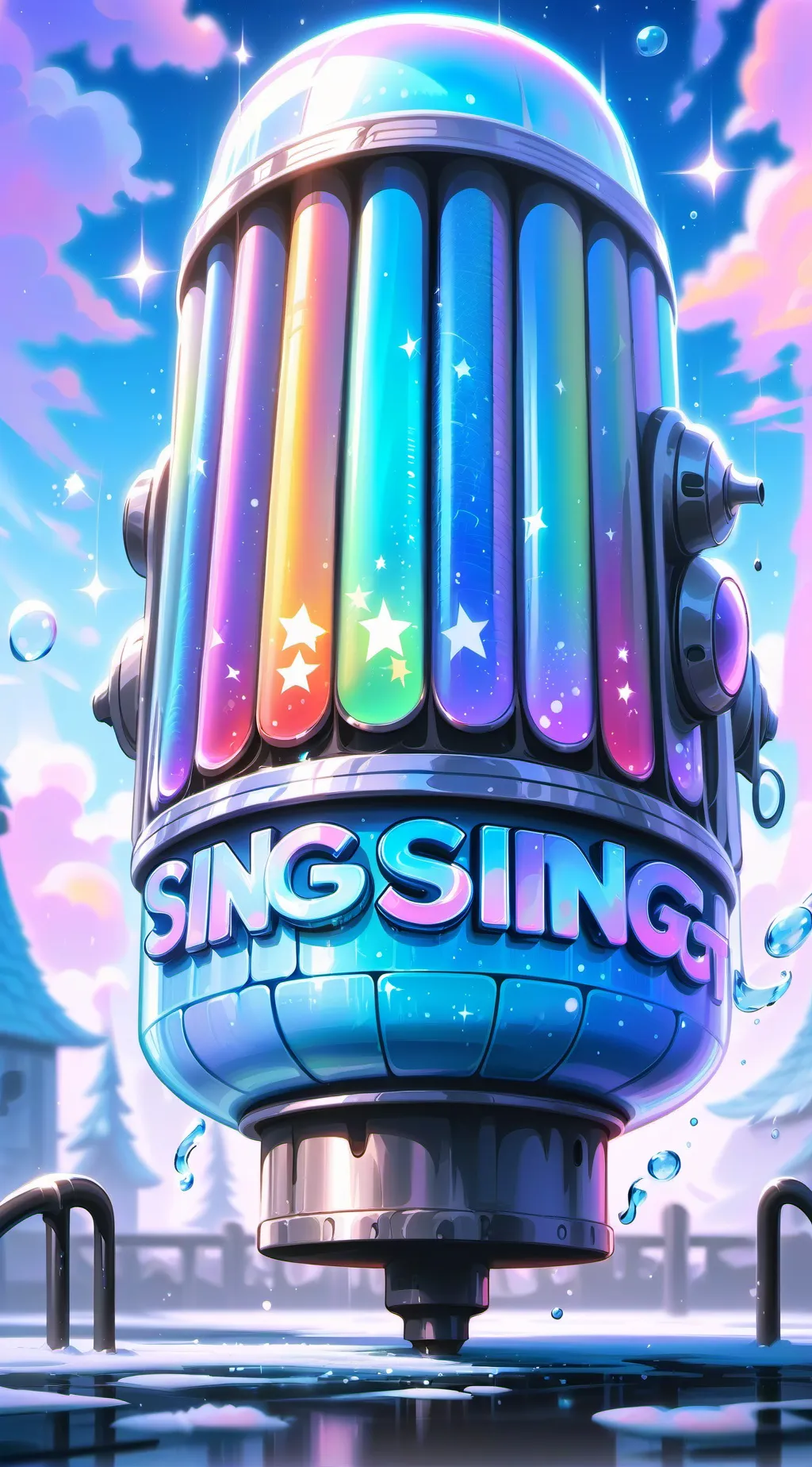 ai character: sing along  background