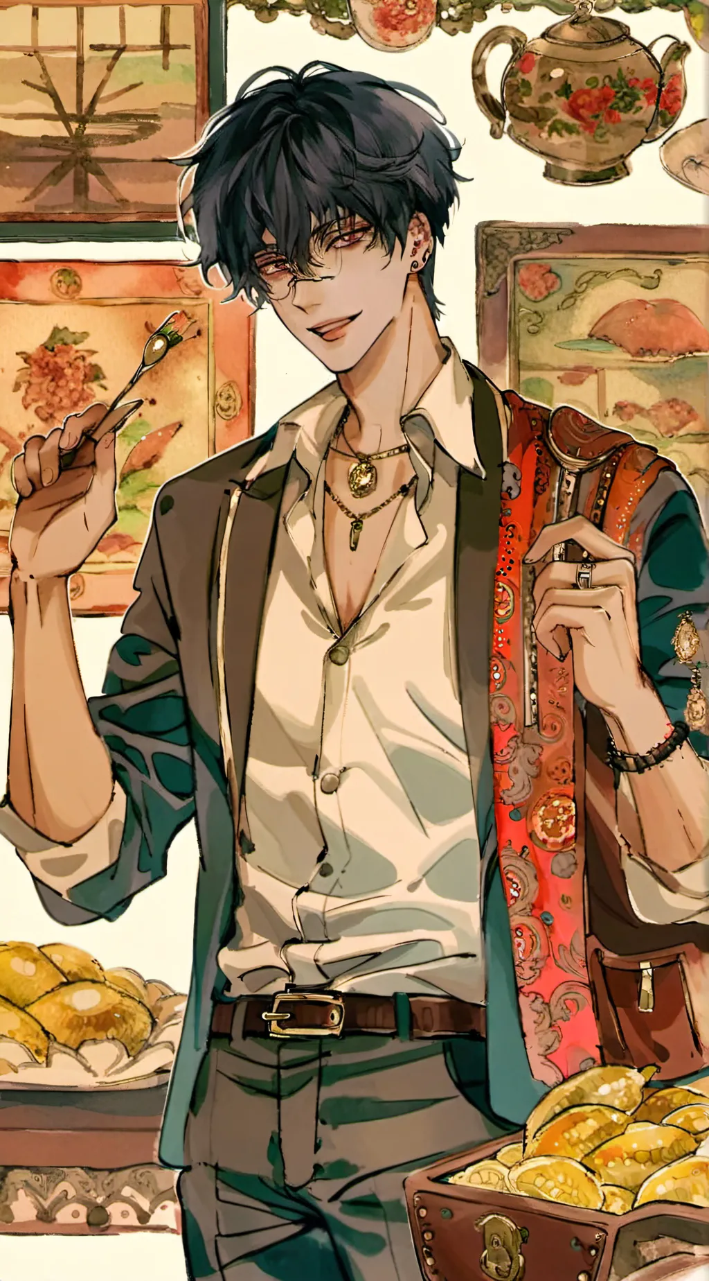 ai character: Alex background