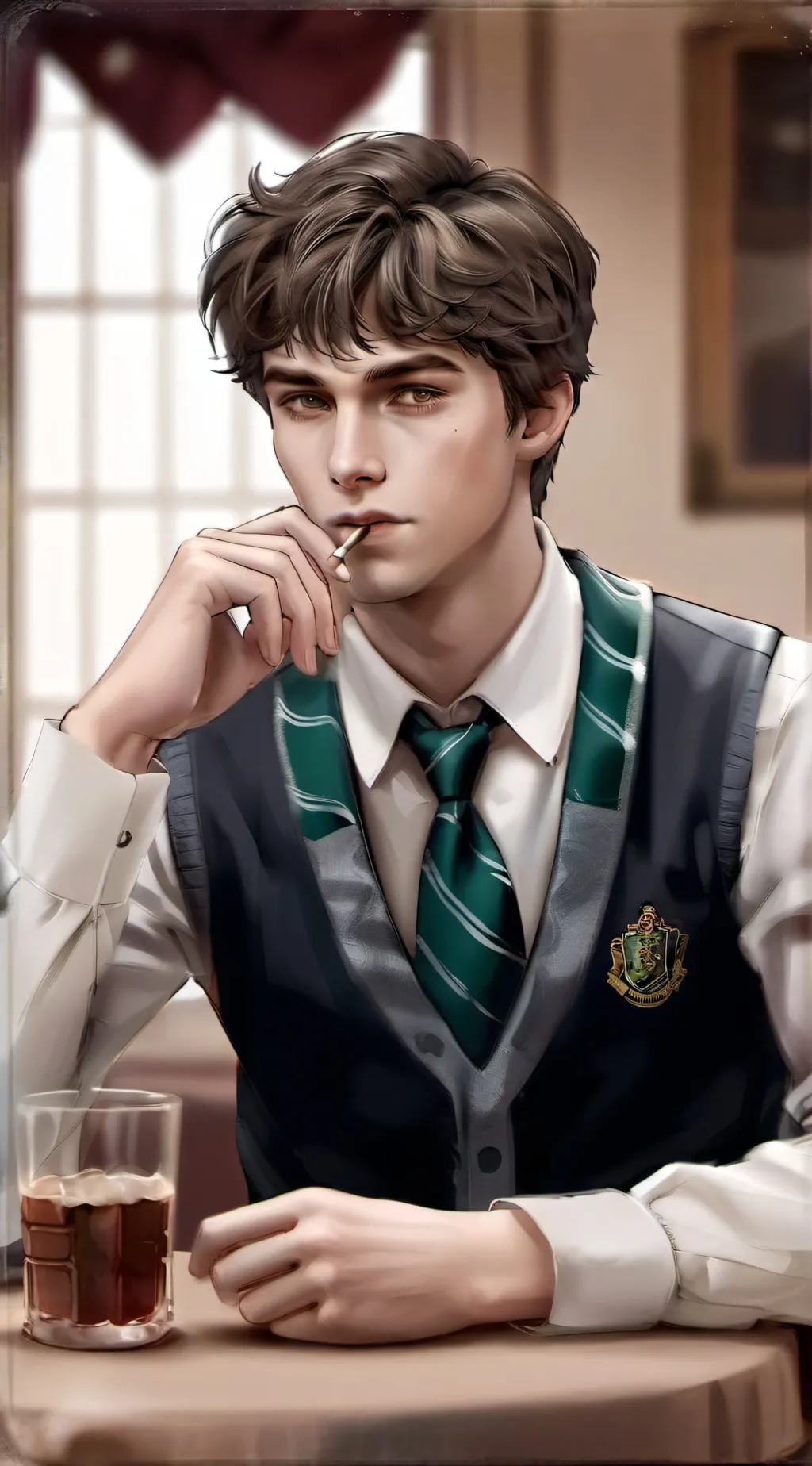 ai character: Theodore Nott background