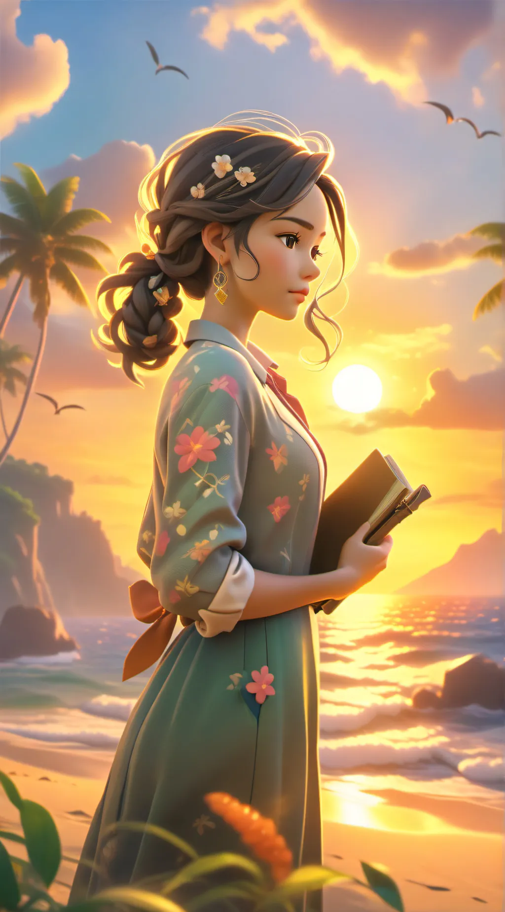 ai character: disscusion background