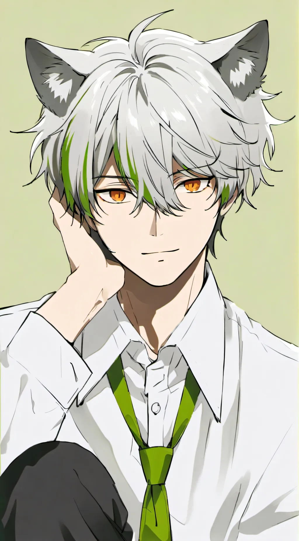 ai character: 🪽Levi🪽 background