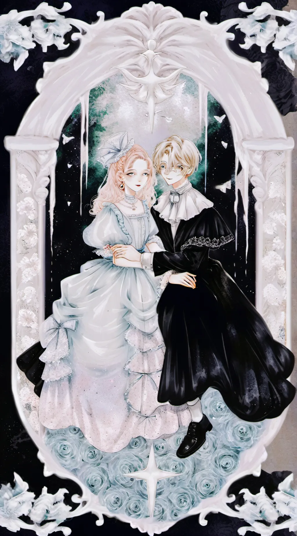 ai character: The Twin Sisters background