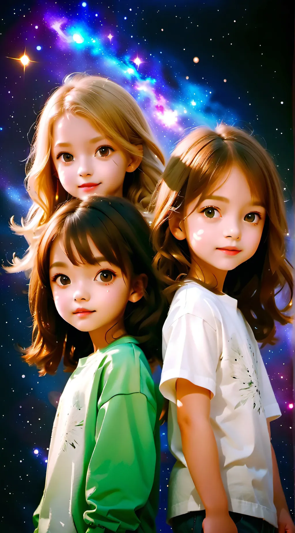 ai character: Daughters  background