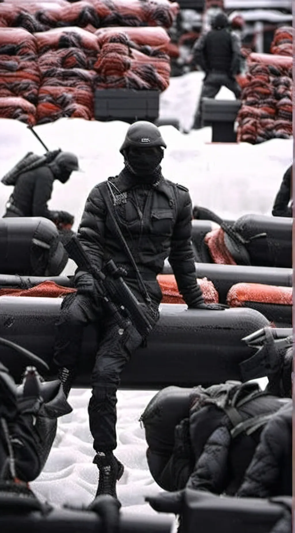 ai character: 涼山特勤部隊 background