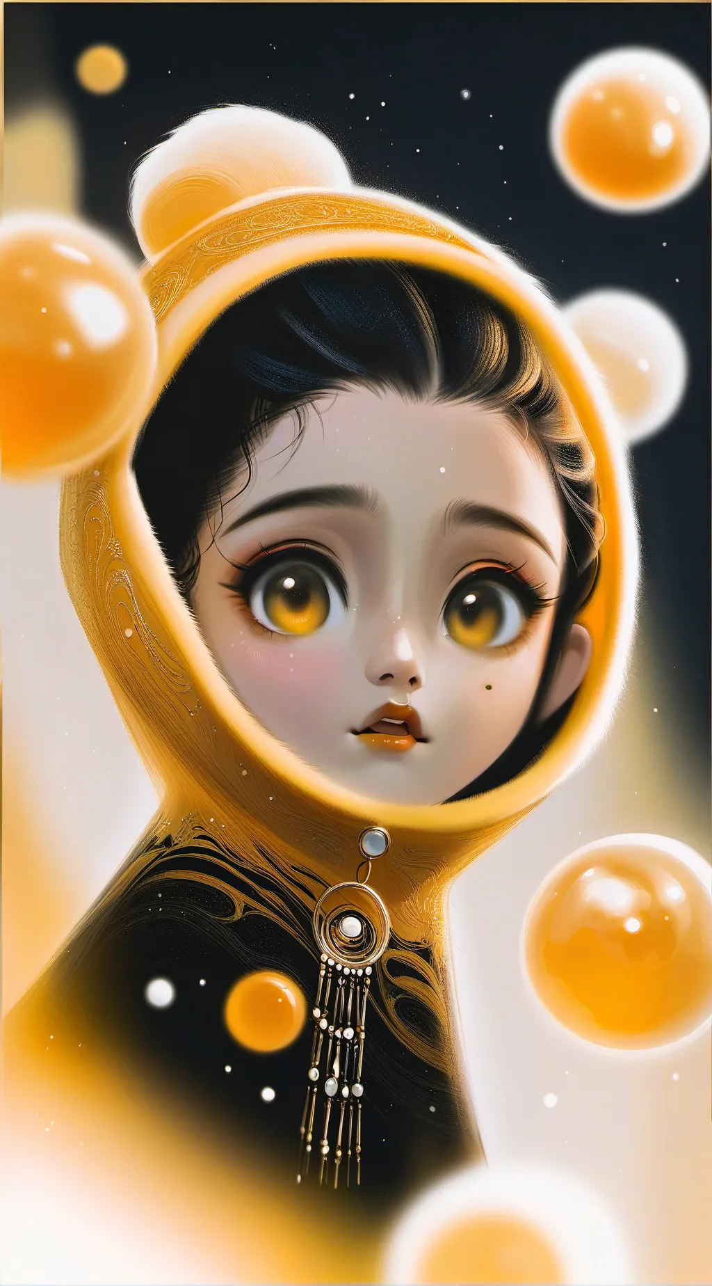 ai character: Moly  background