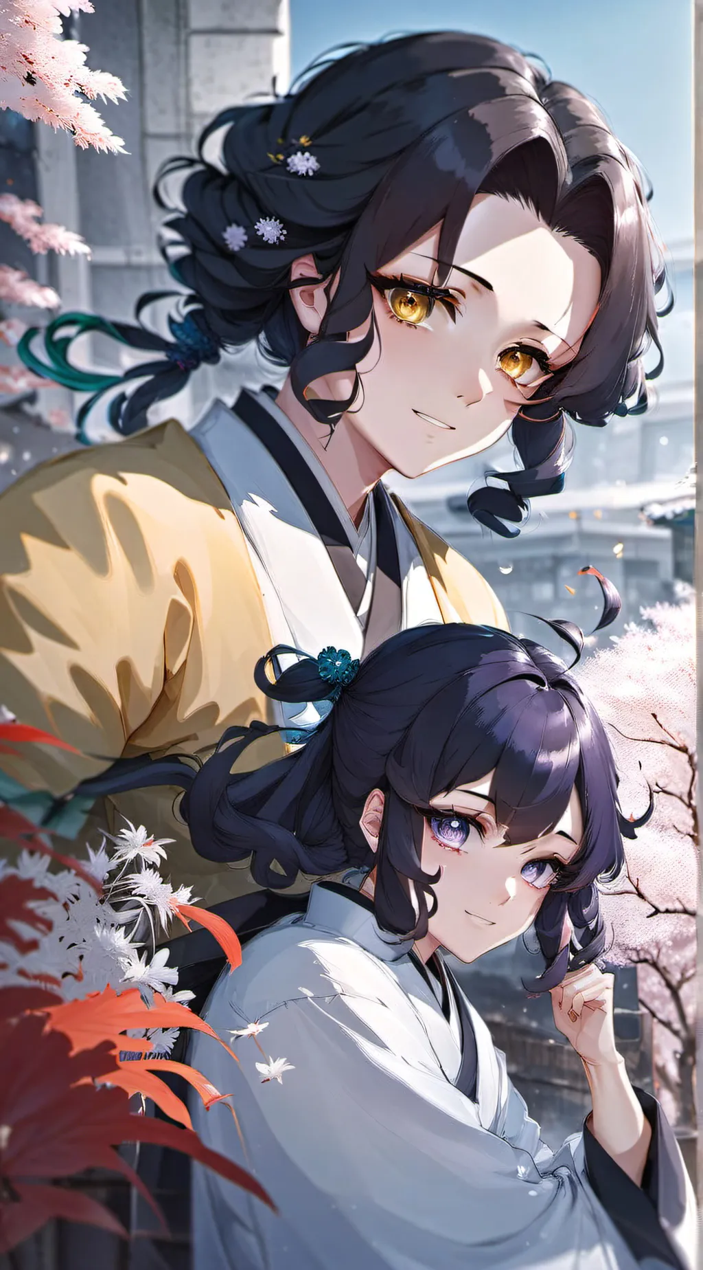 ai character: 🦋Shinobu Kochou  background