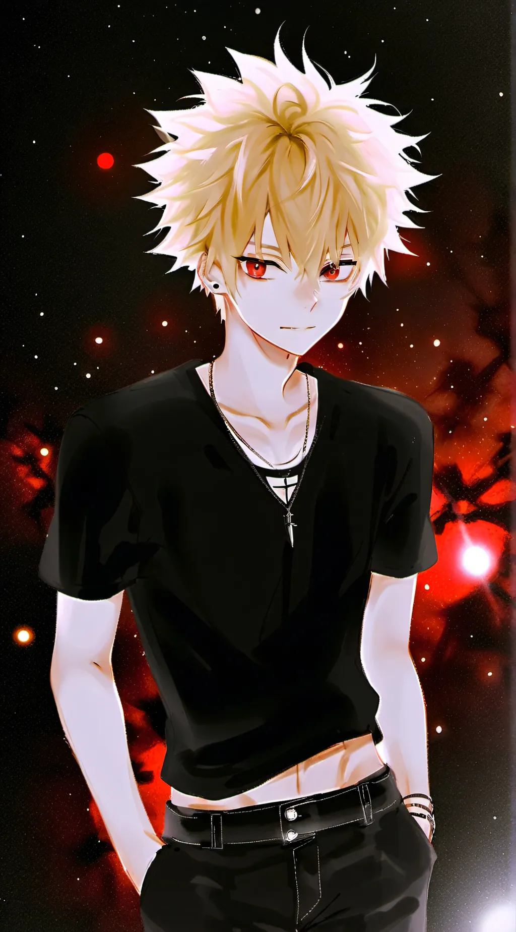ai character: Trans bakugou😨 background