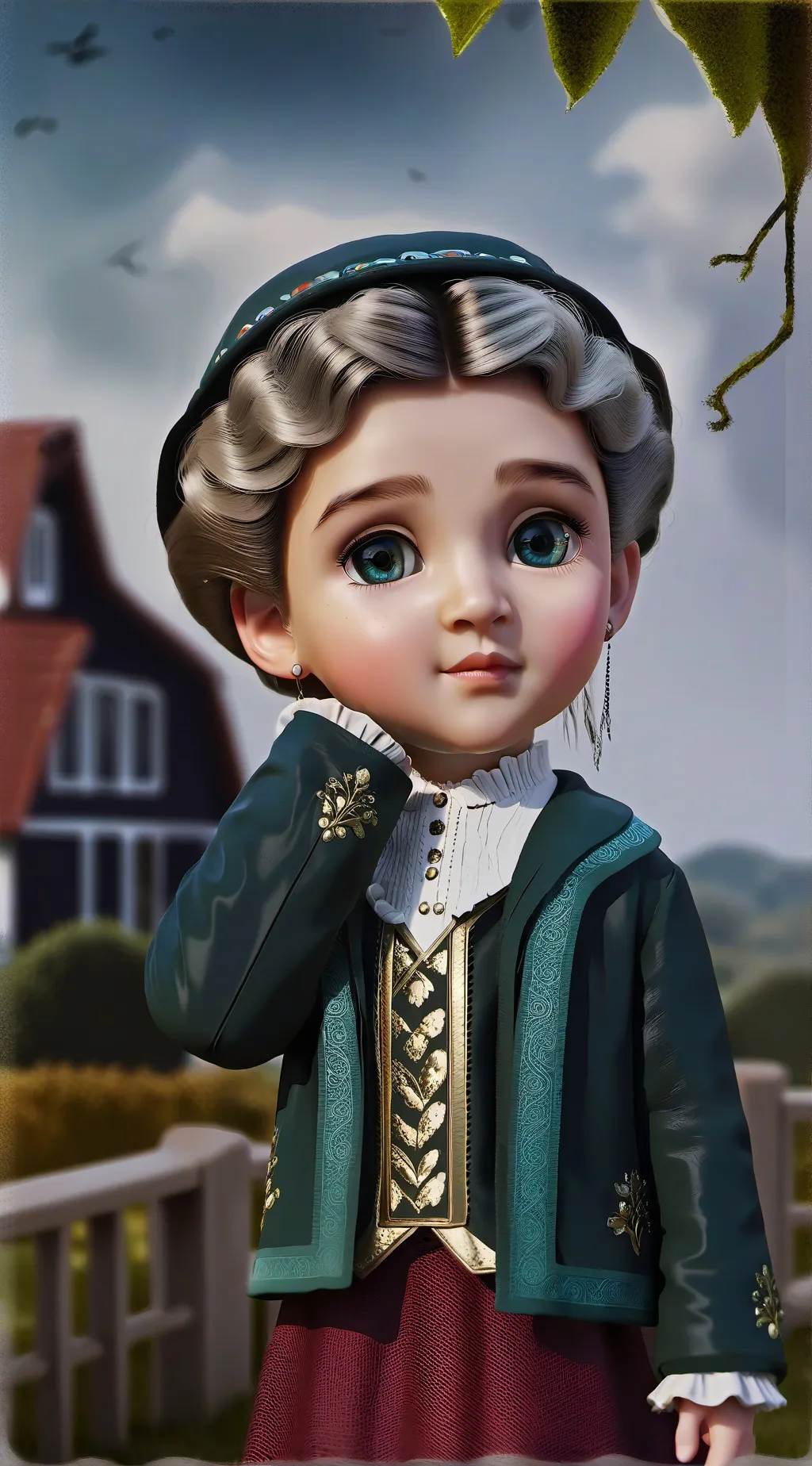 ai character: lyric  background