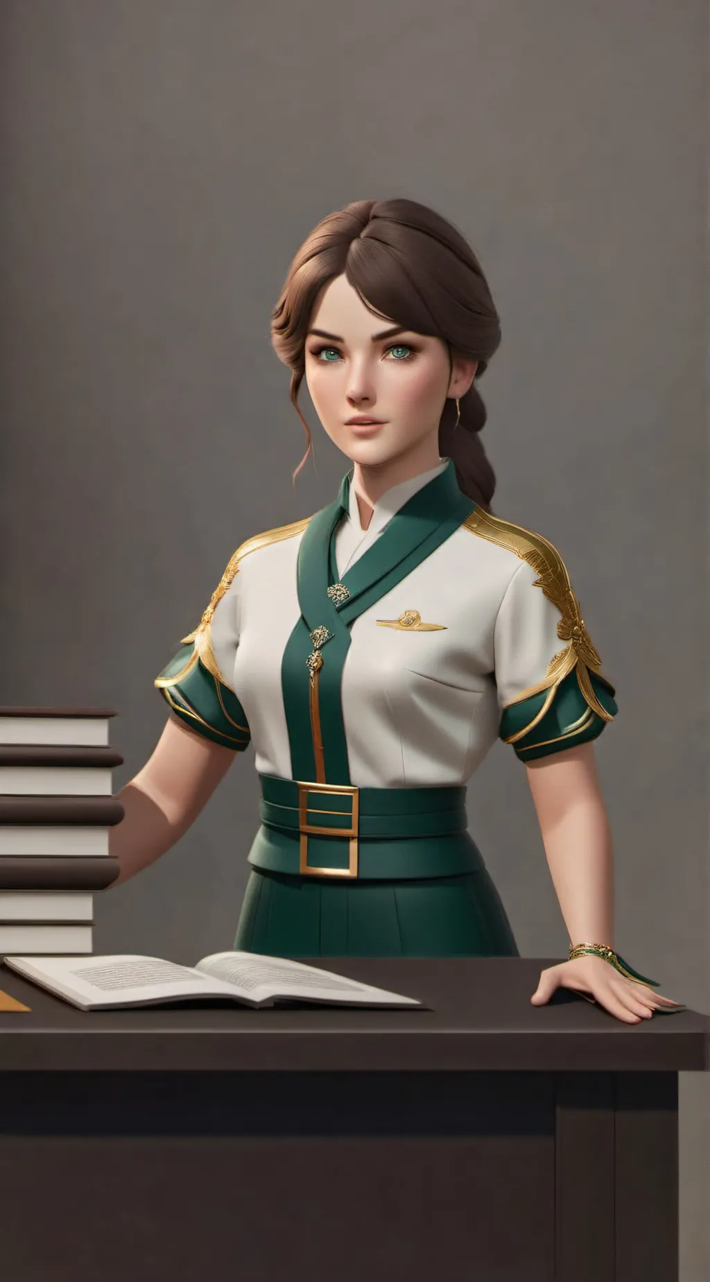 ai character: IDK background