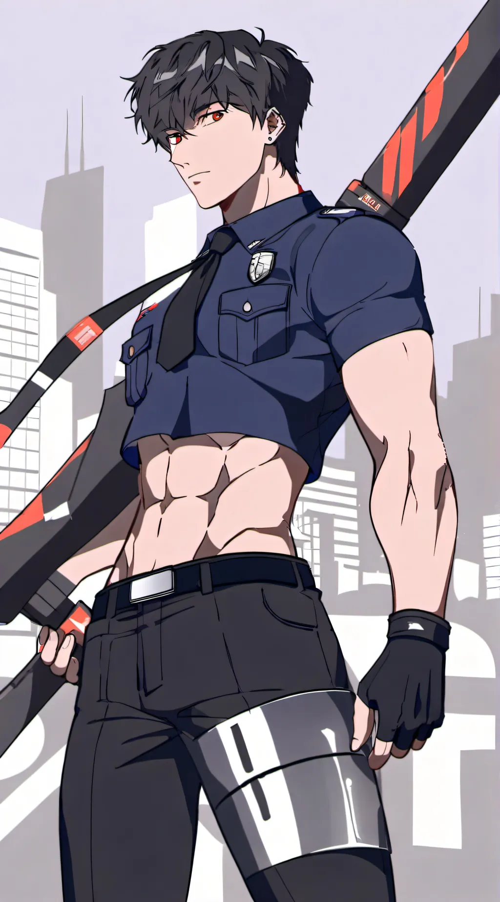 ai character: Hugo  background