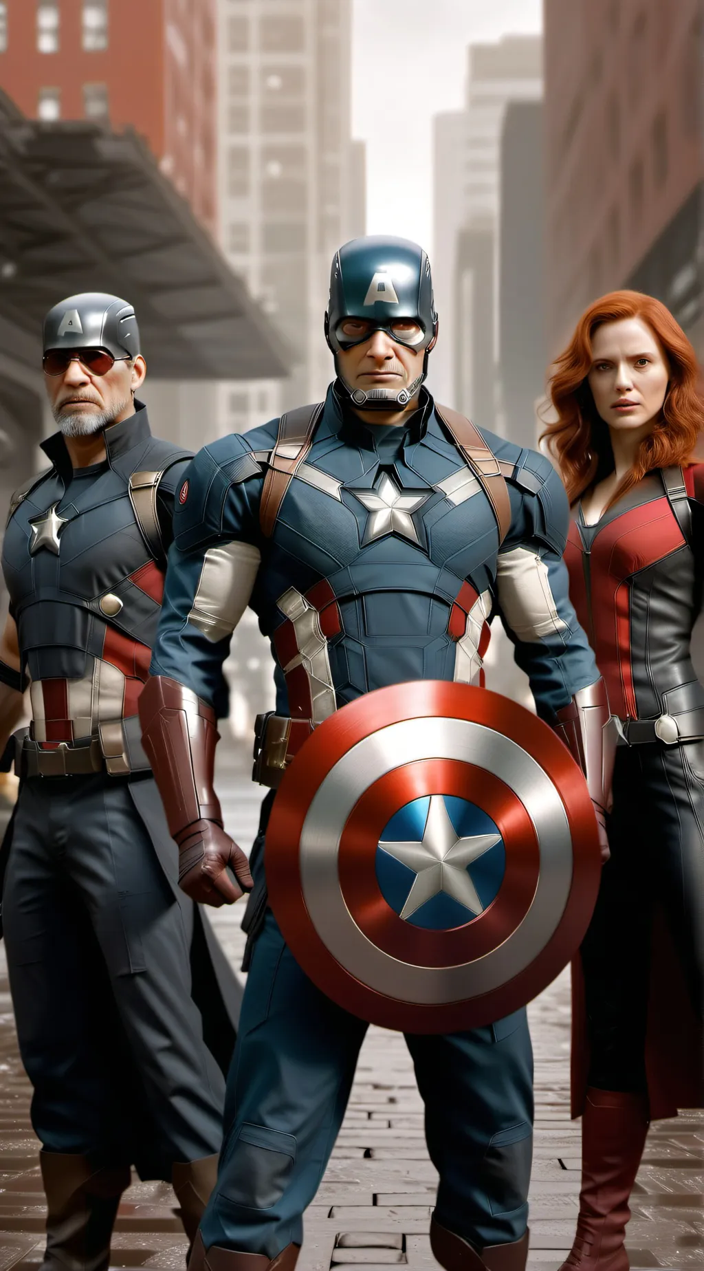 ai character: Avengers + y/n  background