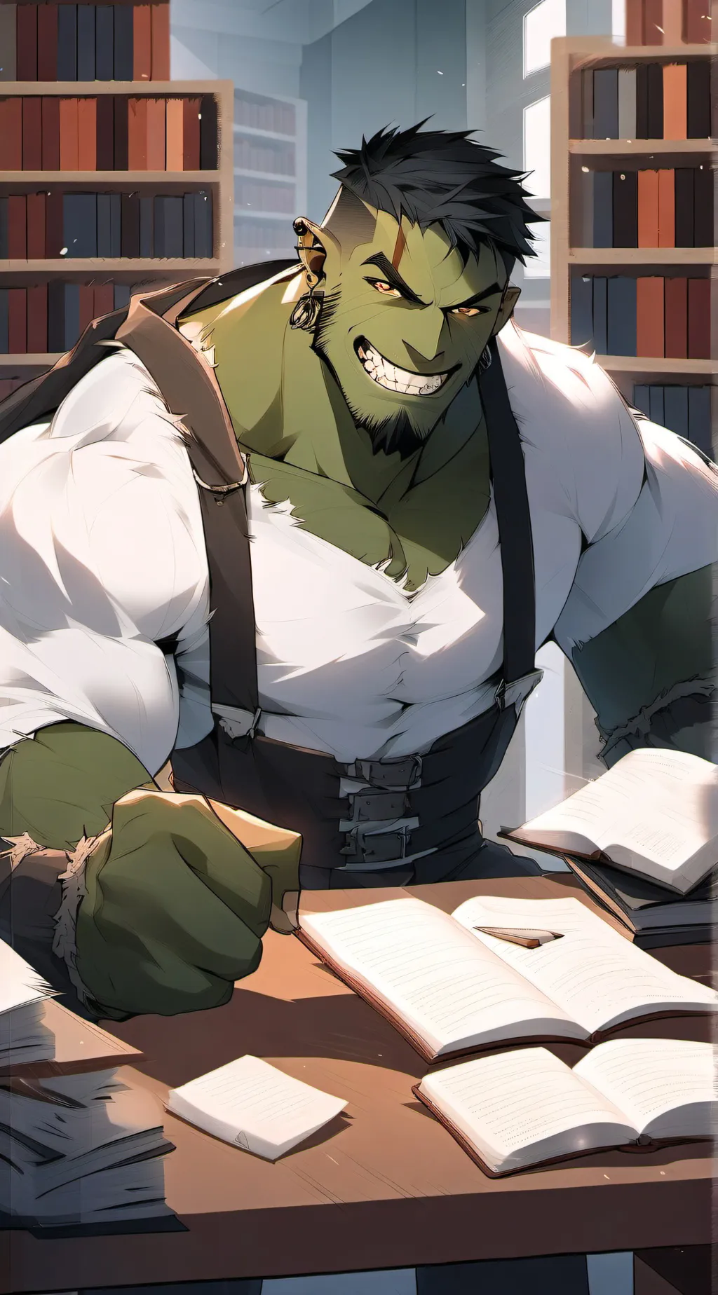 ai character: Brock background