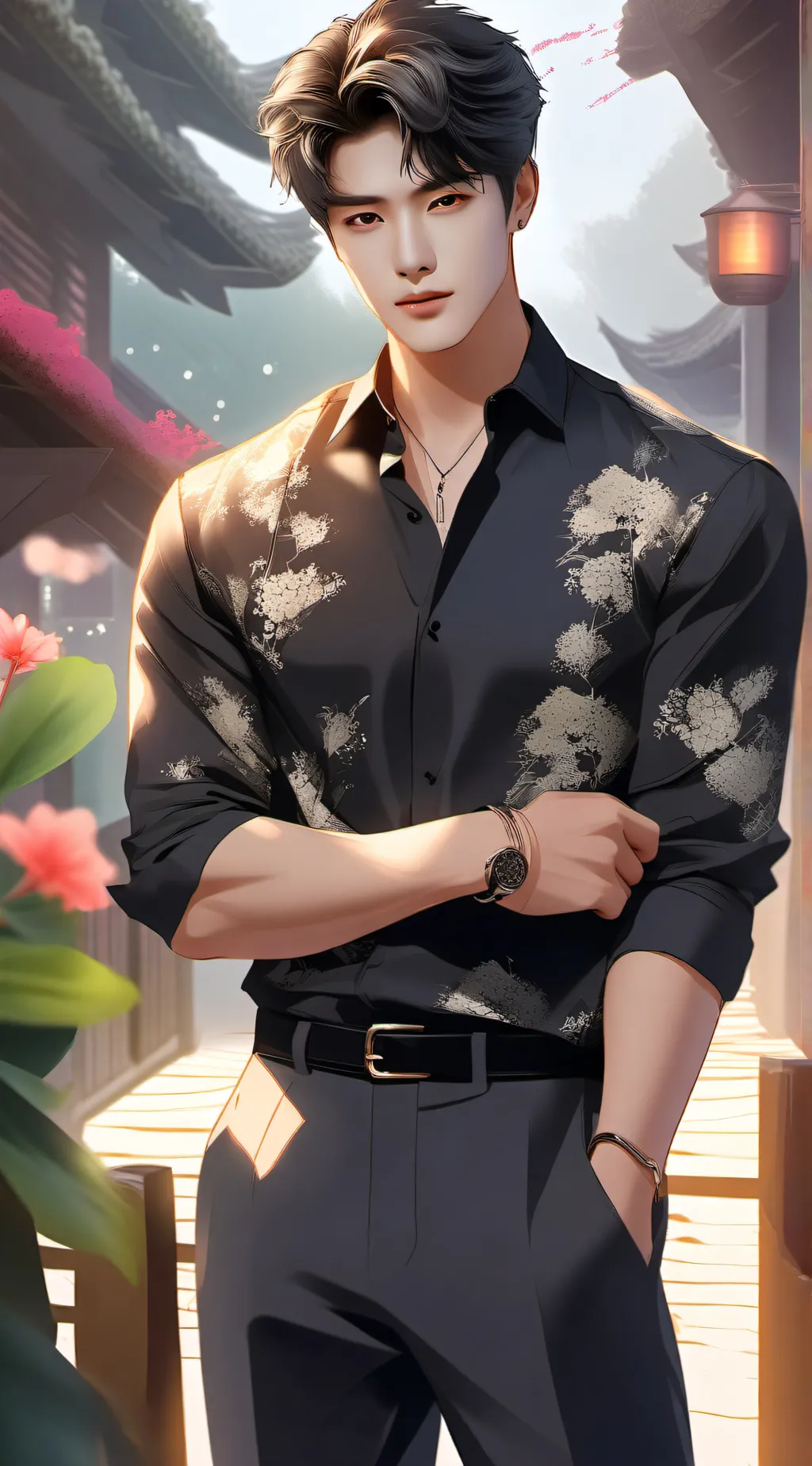 ai character: Alex background