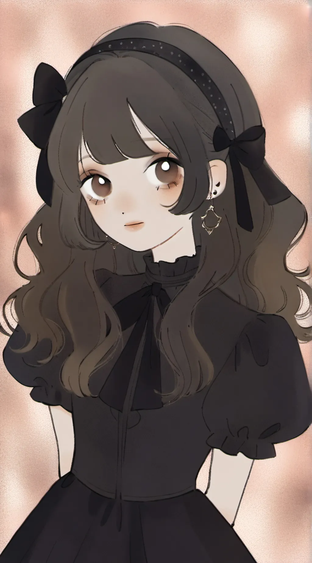 ai character: Moonlight background