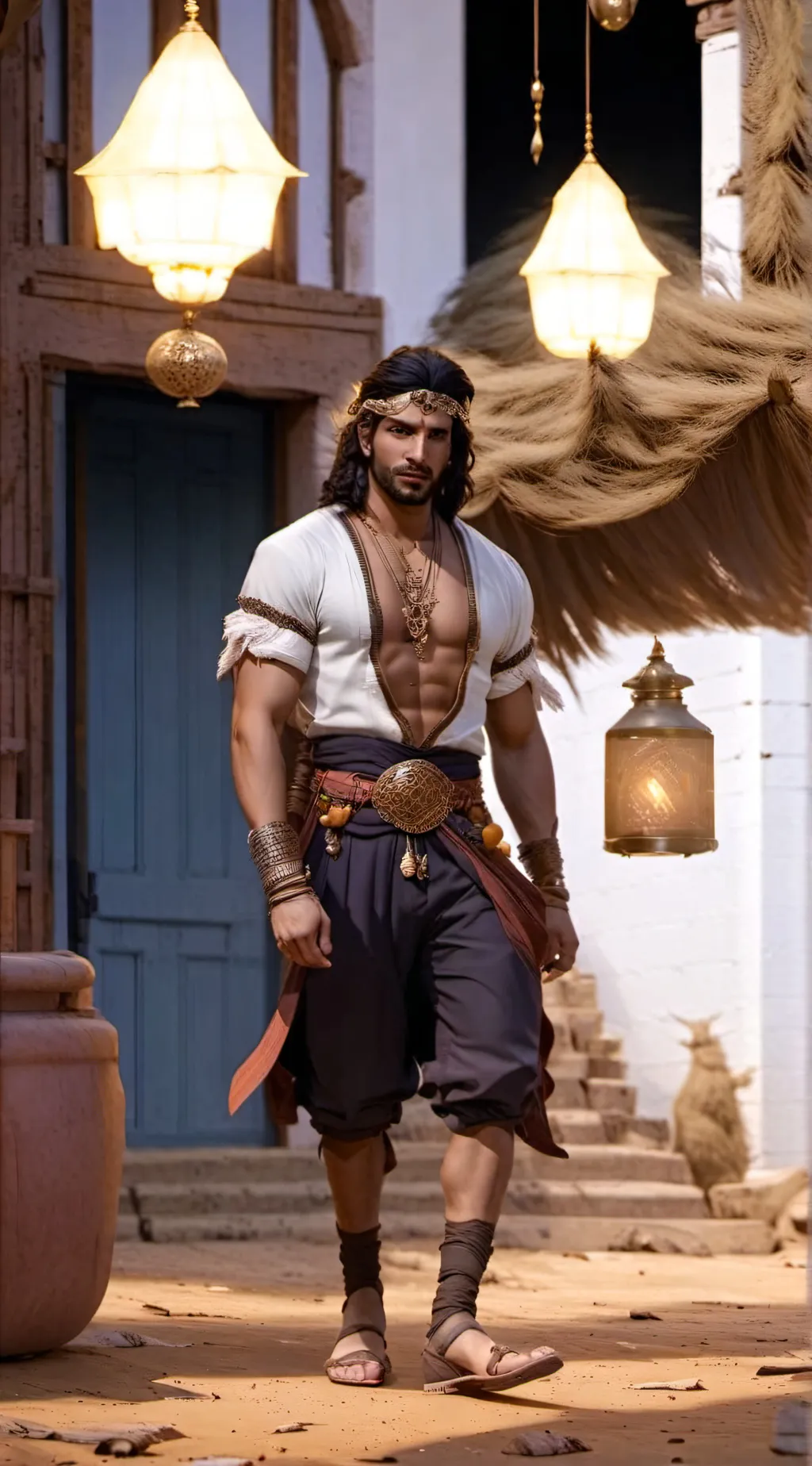 ai character: Mustafá  background