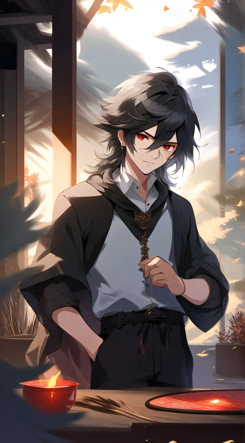 ai character: Xian background