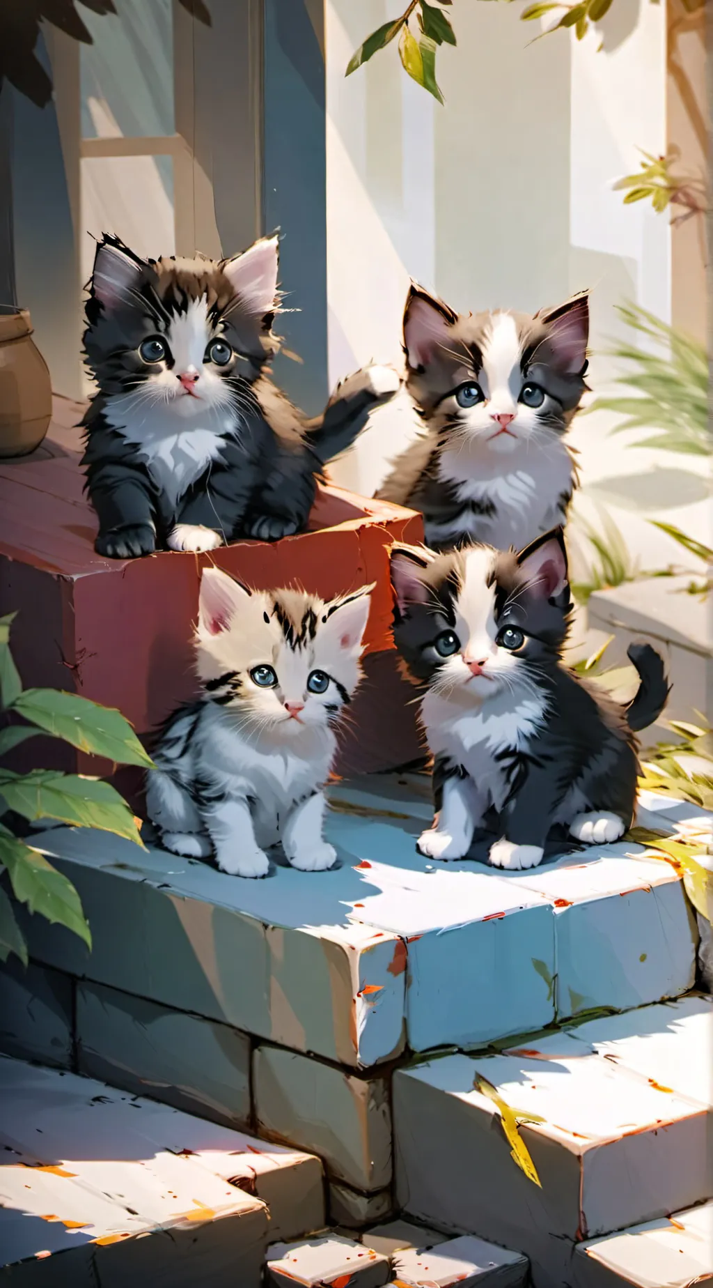 ai character: Kai jay Ella Bella background