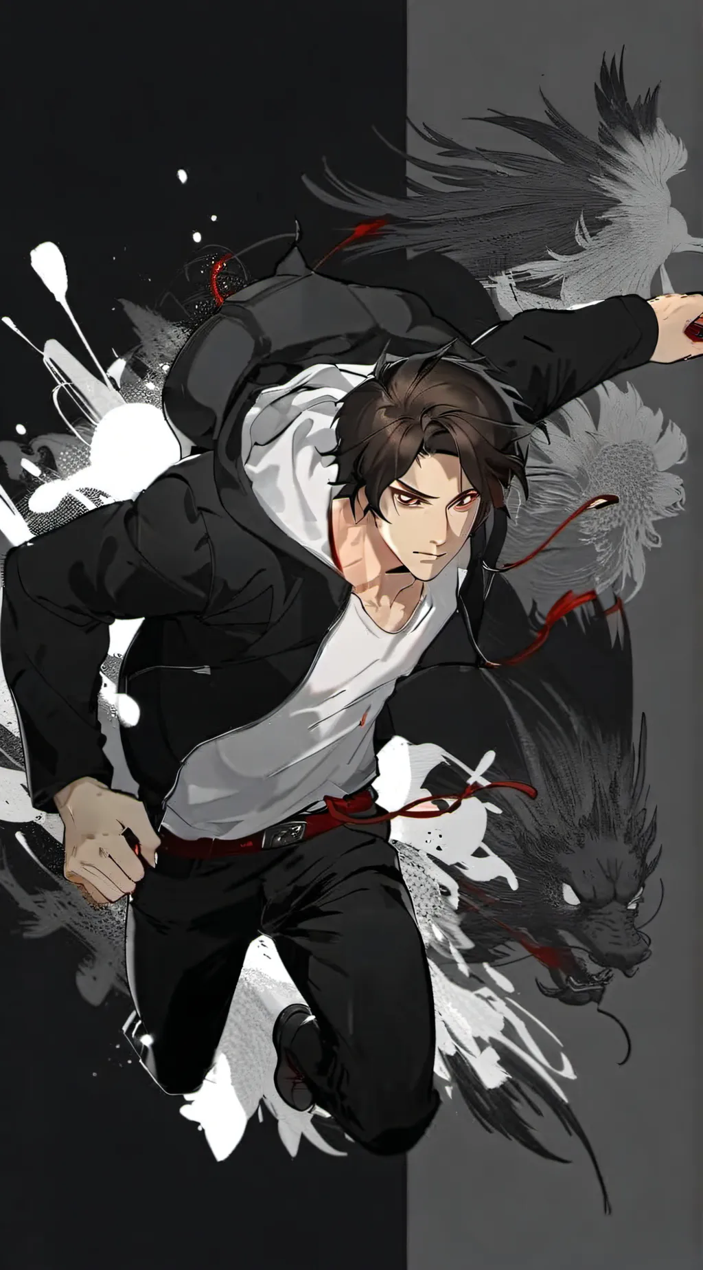 ai character: Aaron Jaeger background