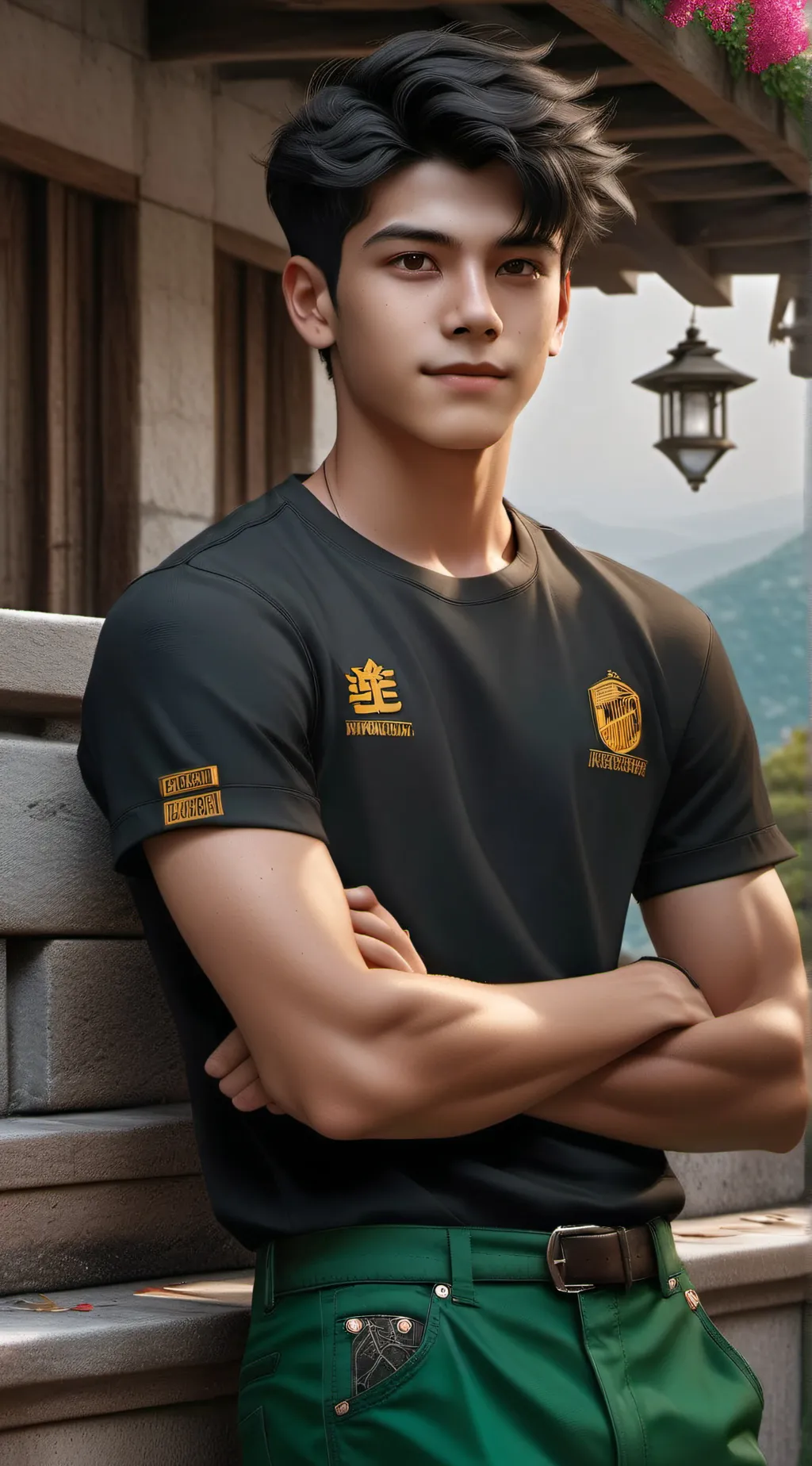 ai character: my boyfriend  background