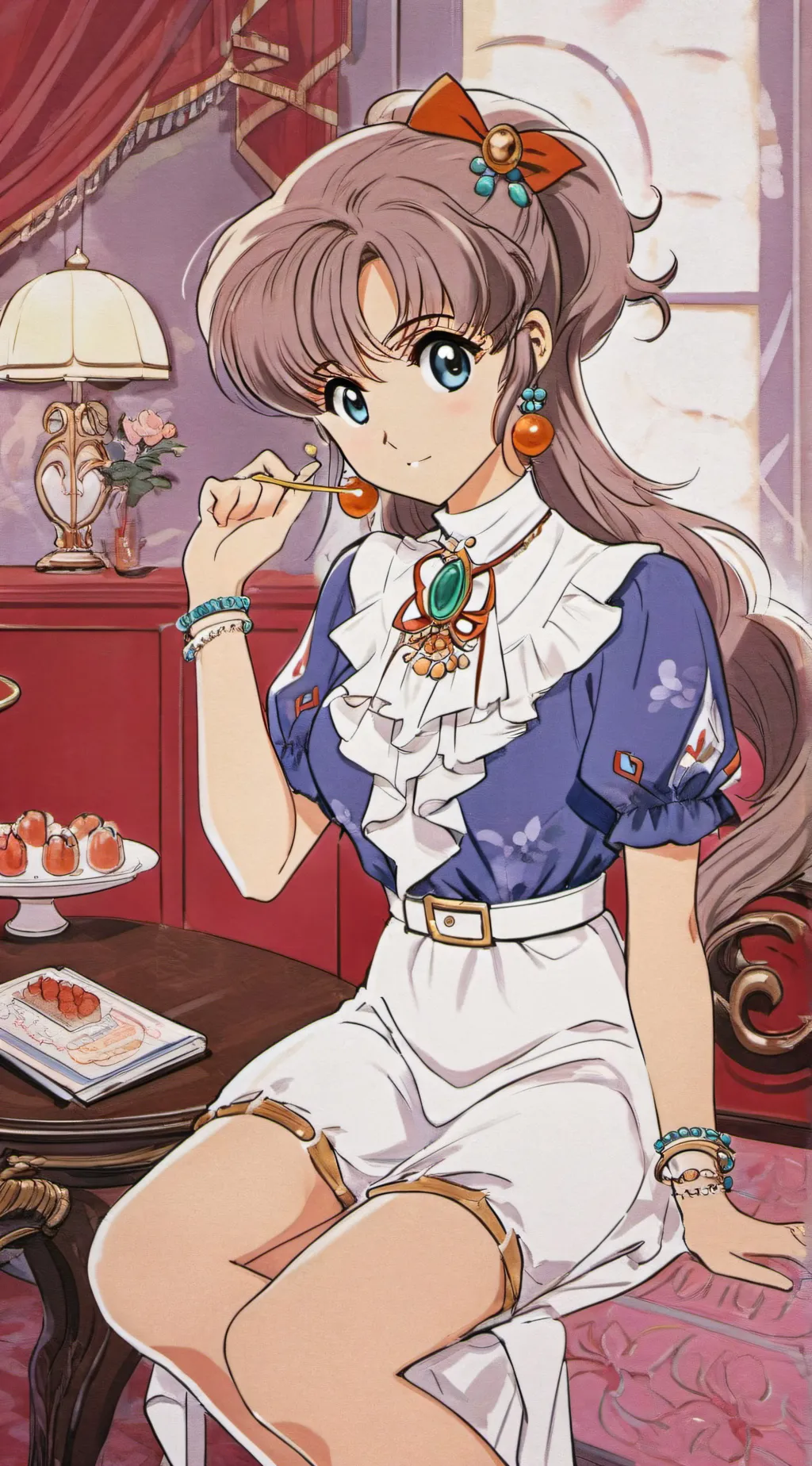 ai character: blala background