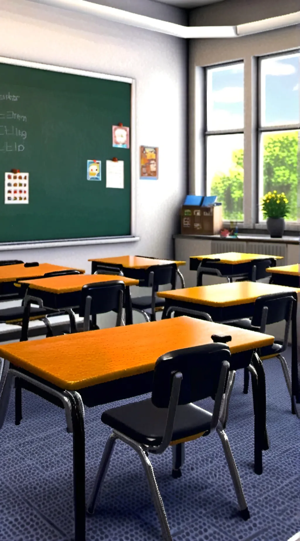 ai character: Class 1 A background