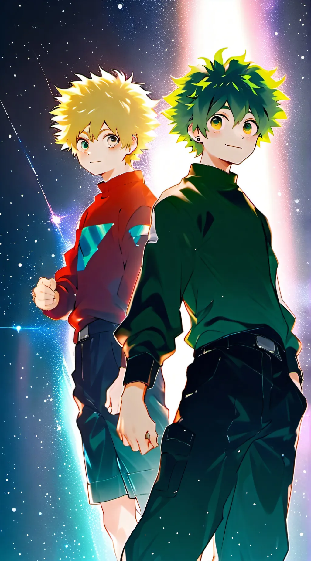 ai character: Giant deku background