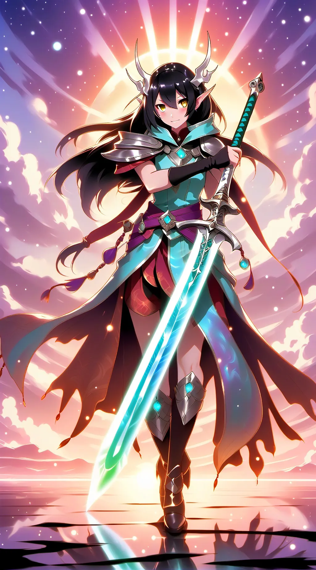 ai character: Freya background