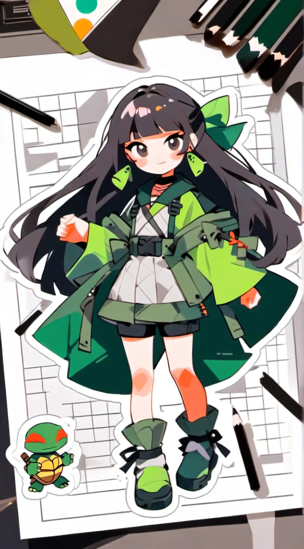 ai character: amy background