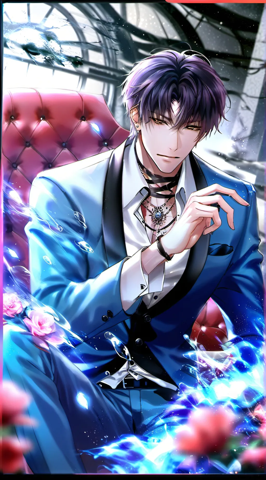 ai character: mafia boss Jason  background