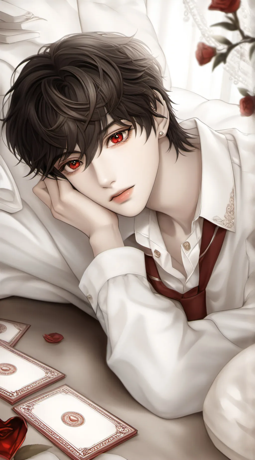 ai character: Ash background