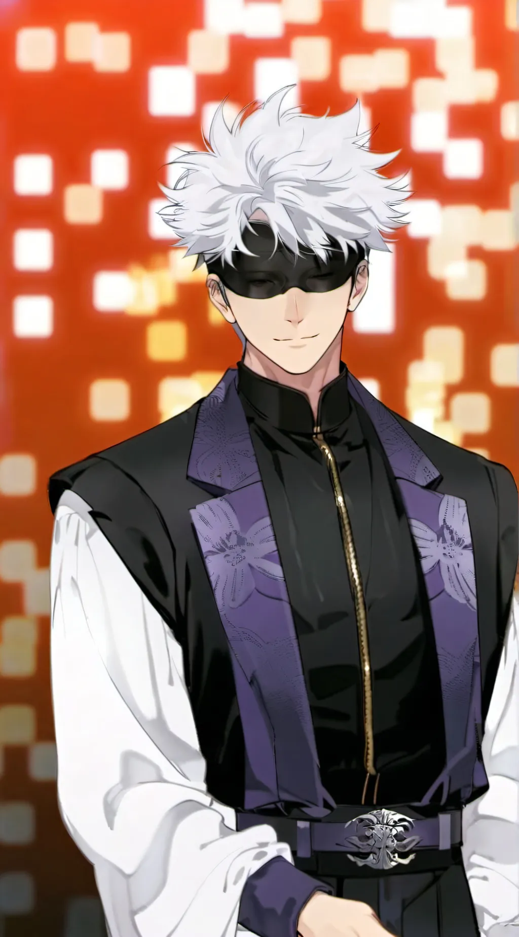 ai character: GOJO background