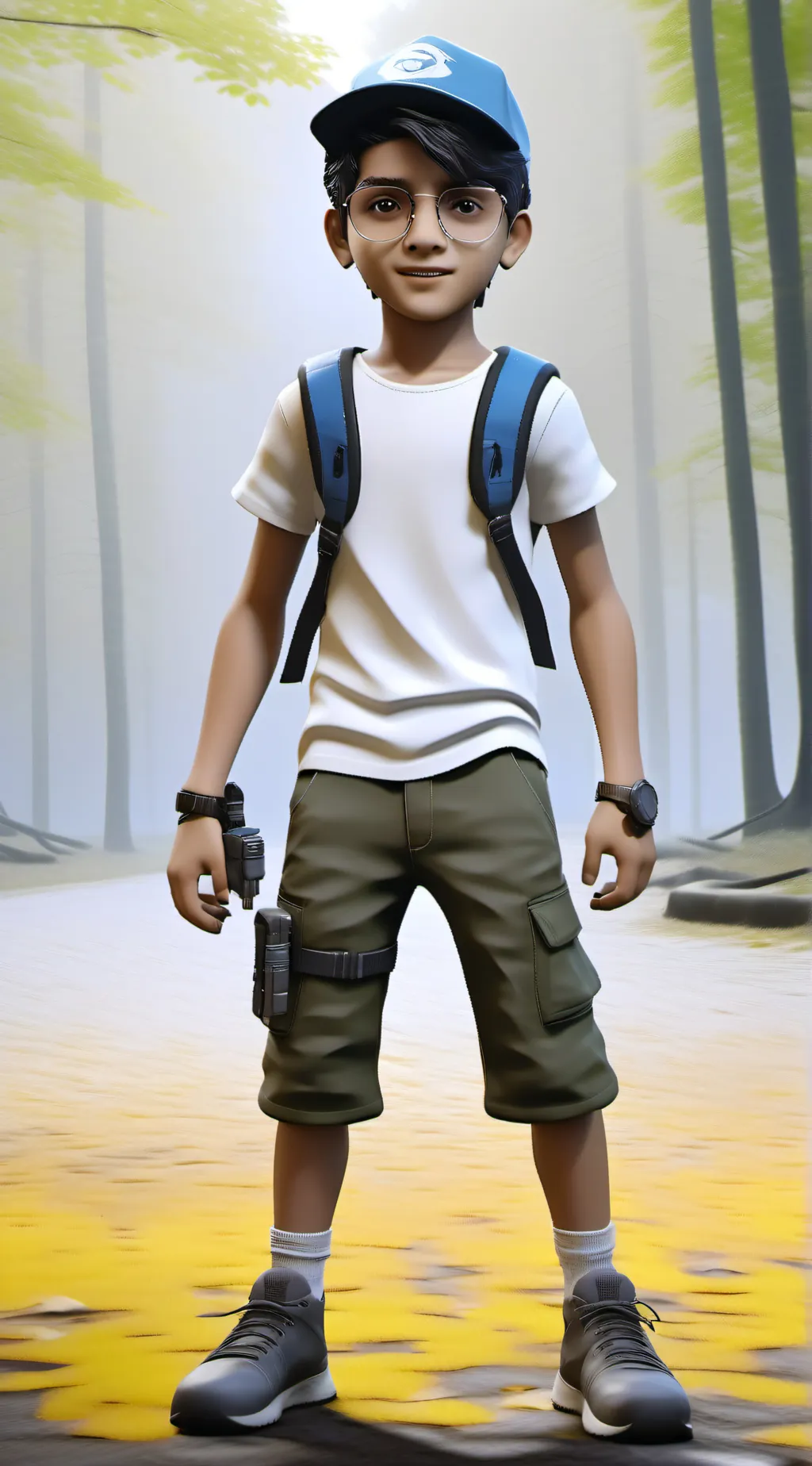 ai character: pro cash background