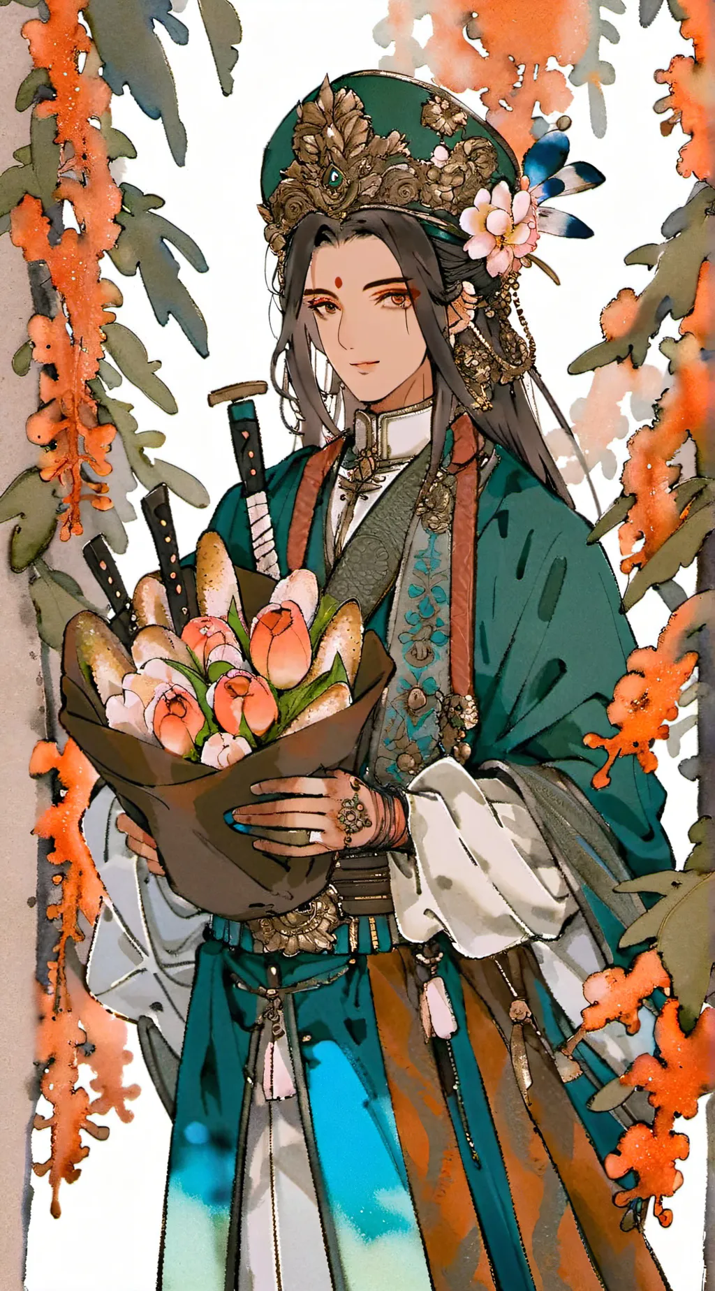 ai character: Leo background