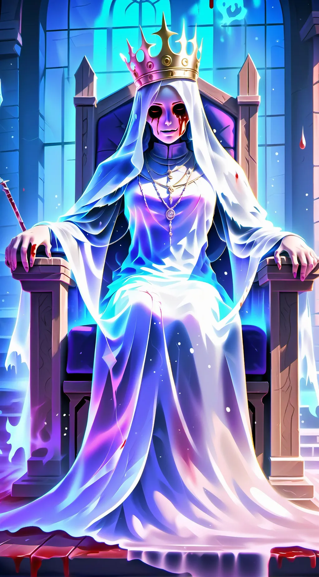 ai character: Queen Malvidia background